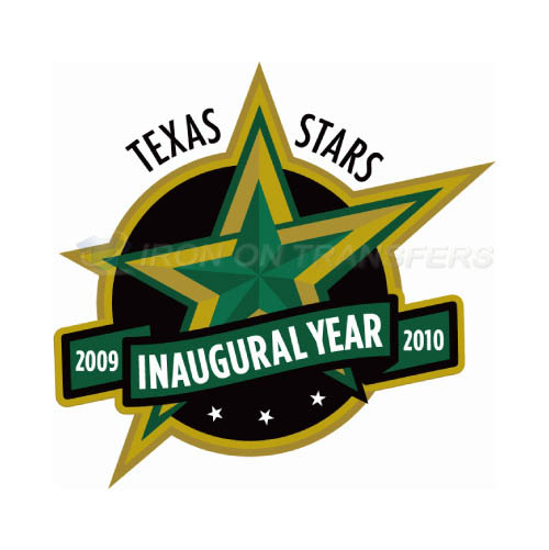 Texas Stars Iron-on Stickers (Heat Transfers)NO.9167